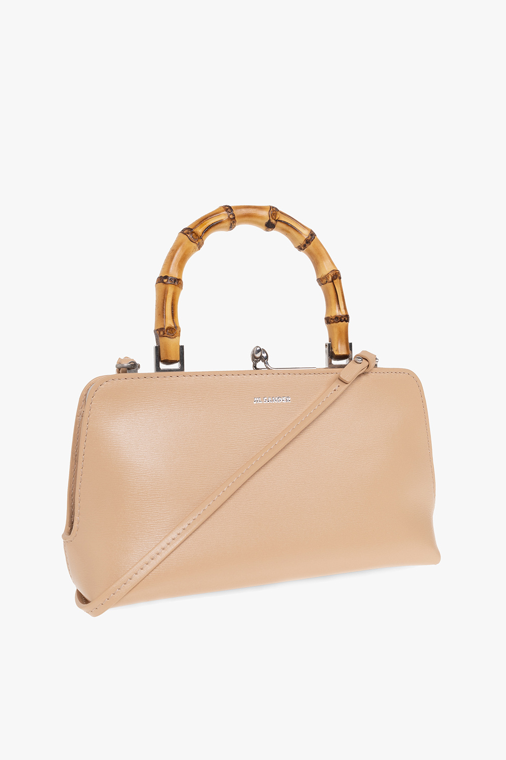 Beige 'Goji Mini' shoulder bag JIL SANDER - Jil Sander zip